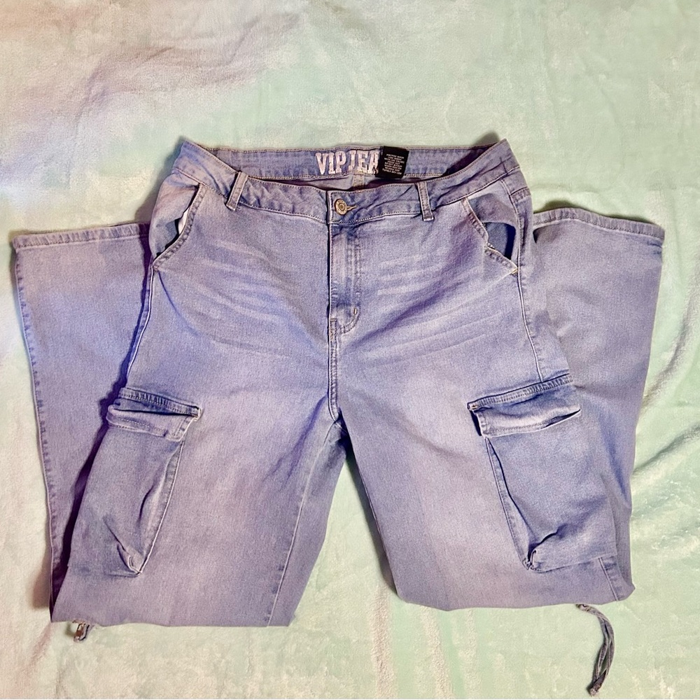 VIP Women's Straight Leg Jeans - Soft Blue